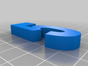 numeros tinkercad other clock numbers 3d print model - Mito3D