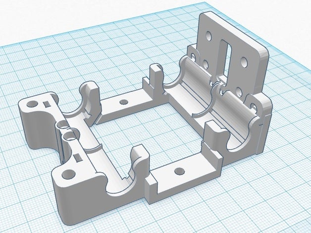 carriage prusa mendel 3d printer parts budaschnozzle hotend 3D print model - Mito3D