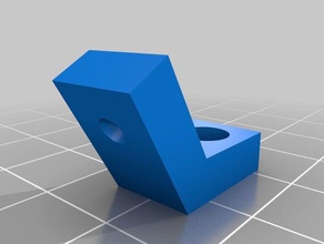 meine angepasste parametrische Befestigung im Winkel verstellbar Haushalt 3d print model - Mito3D