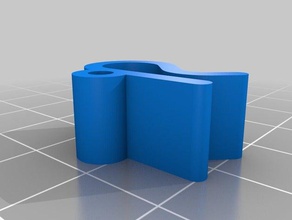 parametric filament clip 3d printer accessories 3d print model - Mito3D