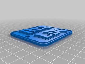 rls ldc keychain keychains customized 3d print model - Mito3D
