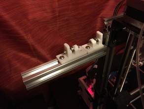 spool rollers folger tech i3 2020 3d printer accessories 3d print model - Mito3D