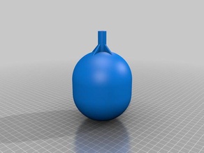 toilet float ball bathroom valve 3d print model - Mito3D
