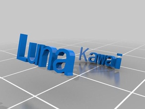 luna yüzük özelleştirilmiş 3d print model - Mito3D