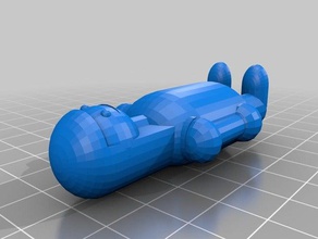 süper robo 3d baskı 3d print model - Mito3D