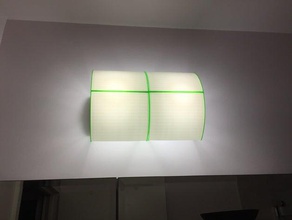 bathroom light fixture wall mount lighting 3d print model - Mito3D