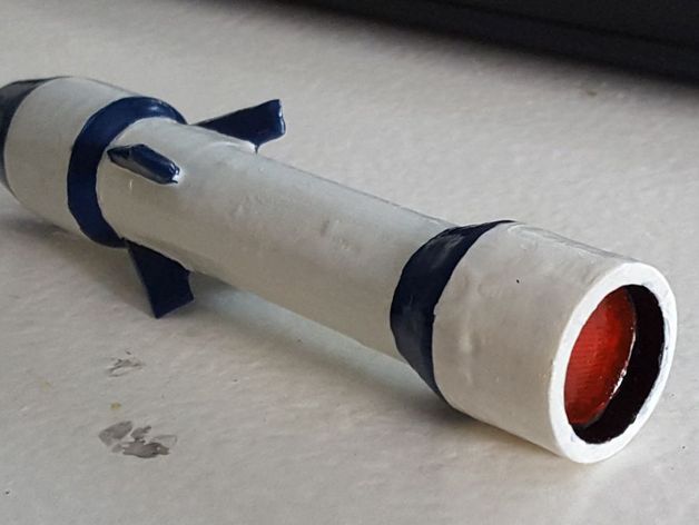 missile à tête chercheuse descente modèles 3D print model - Mito3D