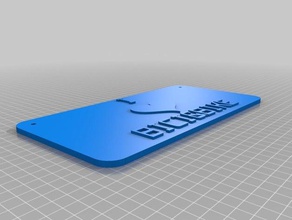 bibike sinais logotipos personalizado 3d print model - Mito3D