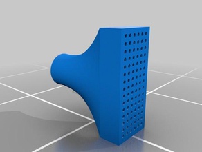 rectangular sanding port machine tools 3d print model - Mito3D