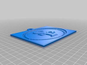 sombras do vale litho 2d a arte personalizado 3d print model - Mito3D