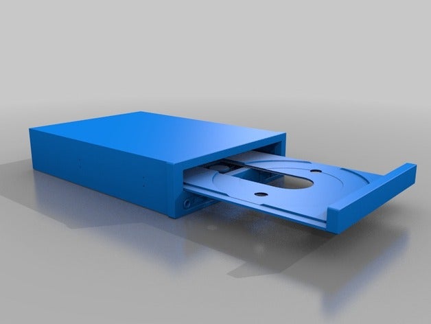 cd-rom öffnen computer 3D print model - Mito3D