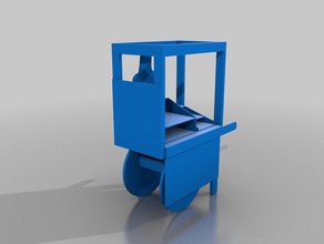 mektup stall v2 binalar yapılar 3d print model - Mito3D