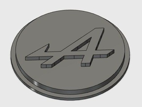 Alp cap hub Otomotiv 3d print model - Mito3D