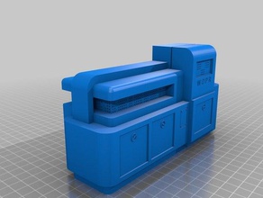 wopr espalda abierta props aduino wargames 3d print model - Mito3D