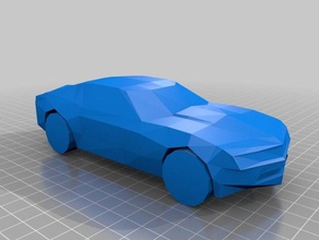 camaro-Modell Requisiten 3d print model - Mito3D