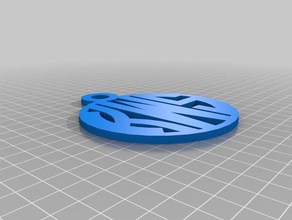 kws her junk inches matter jewelry customized 3d print model - Mito3D