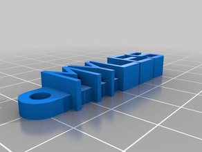 myles organización personalizado 3d print model - Mito3D
