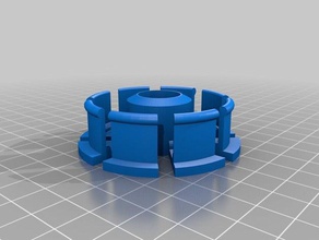 mi personalizados paramétrico del cubo carrete remix de 53 mm 8mm 3d la impresora accesorios 3d print model - Mito3D