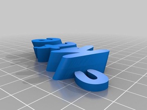 test organizzazione personalizzato 3d print model - Mito3D