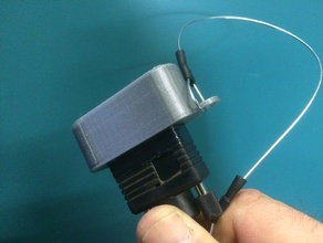 saftycap cable vga equipo 3d print model - Mito3D
