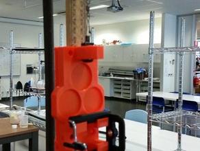 Telefon-Grundplatte Physik Astronomie Bildung Labor Physik-Labor 3d print model - Mito3D
