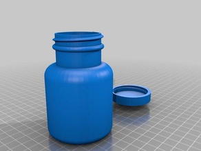 özelleştirilmiş sksbottle benim kaplar 3d print model - Mito3D