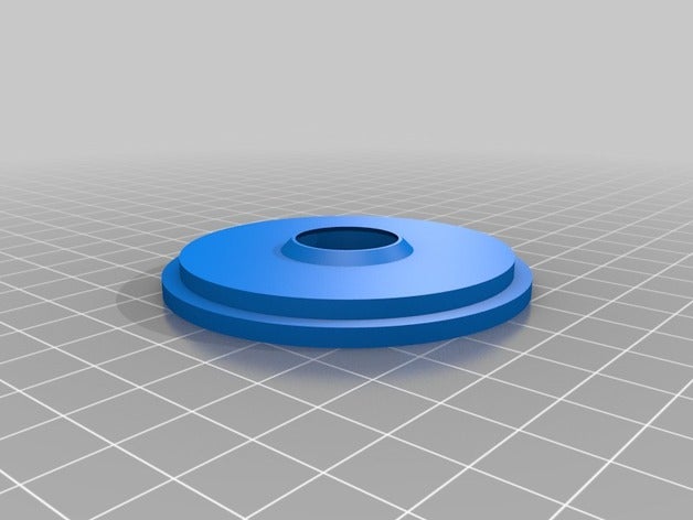 mi compacta personalizada soporte de bobina modificado eje único 3d la impresora partes 3D print model - Mito3D