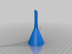 50x50 my customized funnel kitchen dining 3d print model - Mito3D