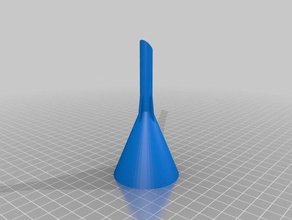 50x50 meine angepasste Trichter Küche Essen 3d print model - Mito3D