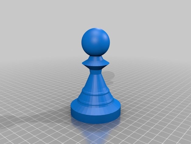 chess piece 2 prawn 3D print model - Mito3D