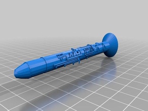 clarinetto musica 3d print model - Mito3D