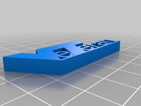 virginia tech veterano segno i segni loghi 3d print model - Mito3D
