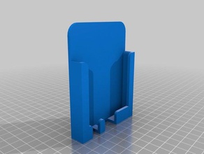 iphone 6 supporto magnetico stand frigorifero, ecc mobile monte frigorifero 3d print model - Mito3D