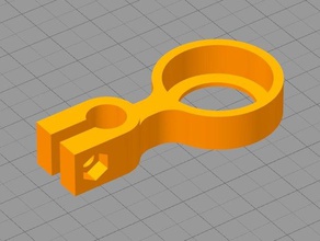 robo3d vara de restrição a impressora partes isolador 3d print model - Mito3D