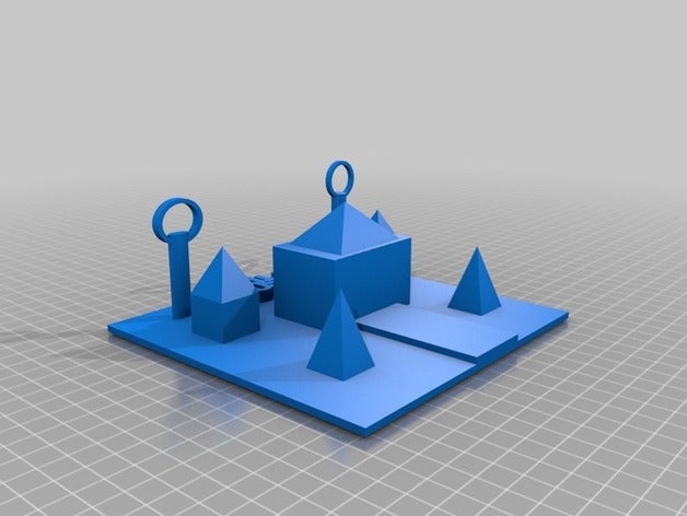 hogwarts scuola di magia stregoneria 3d stampa 3D print model - Mito3D