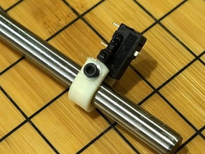 Endabschalter-Halter 10mm glatte Stange 3d Drucker Teile 3d print model - Mito3D