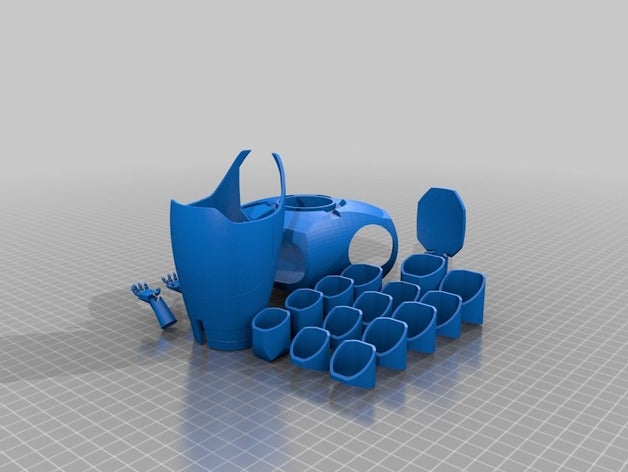 iron man glove costume 3D print model - Mito3D