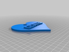 leonie keychains customized 3d print model - Mito3D