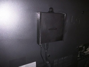 fire tv mount second gen gadgets 3d print model - Mito3D