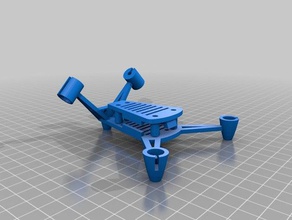 nanotron-v rc i veicoli hubsan multirotor quad quadcopter 3d print model - Mito3D