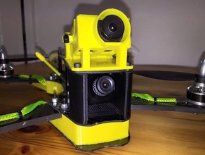 thug 280230 mini-Kamera von sony, mit verstellbaren Halterung rc Fahrzeuge 3d print model - Mito3D