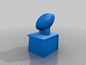 football trophy other award fake sports winner 3d print model - Mito3D