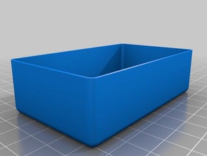 my customized square trays 2 organization 3d print model - Mito3D