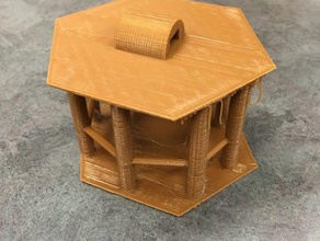 Pavillon ornament Dekor childsci 3d print model - Mito3D