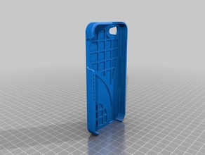 iphone5 black bird case remix mobile 3d print model - Mito3D