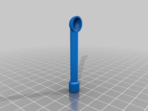 spoon scoop tamp hand tools pipe smoke tamper vape vaporizer 3d print model - Mito3D