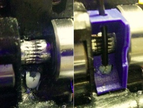 robo3d r1 e3d flex filament guide printer parts 3d print model - Mito3D