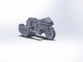gi joe ram Motorrad - Spielzeug Spiele 3d print model - Mito3D