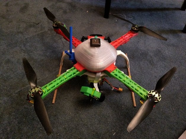 stingray quadcopter rc veicoli 3D print model - Mito3D