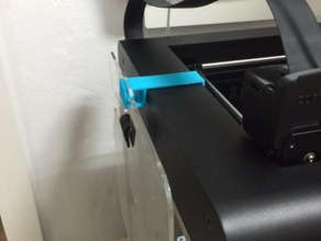 zortrax m200 v1 soporte de la cubierta 3d impresora accesorios 3d print model - Mito3D